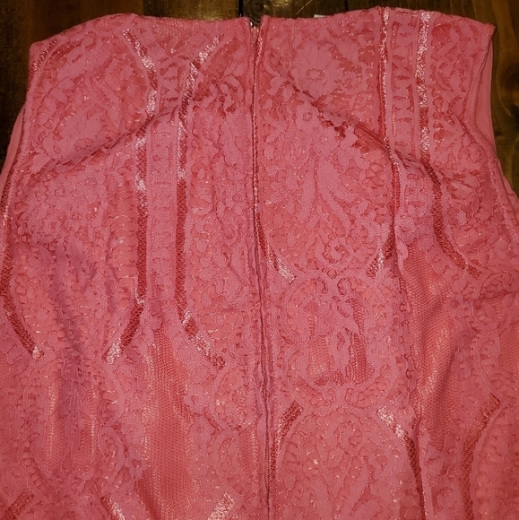Maurices coral sleeveless lace dress Size 24 NEW - Picture 15 of 15
